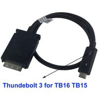 FidgetGear Replace Dell Dock TB16 TB15 K16A WD15 Cable Thunderbol USB-C Cable for Dell Dock Thunderbolt 3 for TB16 TB15