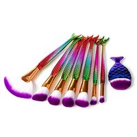 8PCS Multifunctional Makeup Brush Make Up Foundation Eyebrow Eyeliner Blush Cosmetic Concealer Brushes