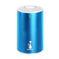 PtahTex 2nd Version Waterless Essential Oil Diffuser，Battery Operated Aromatherapy Diffuser, Portable Perfume Atomized, Aqua Blue, Car, Home, Office, Yoga