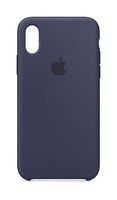 Apple Silicone Case (for iPhone Xs) - Midnight Blue