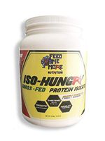 ISO-Hungry #1 Natural Grass Fed Stevia Whey Protein Powder Great Tasting (Fruity Cereal, 2lb) 30 Servings Low Carb/Keto Friendly