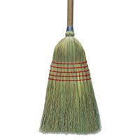 Boardwalk BR10003 Corn Broom 56-Inch Lacquered Wood Handle Natural 6/Carton