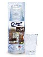 Chinet Cut Crystal Tumblers (14-Ounce), 108-Count Tumblers