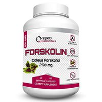 Non-GMO Forskolin for Weight Loss Support, Increase Muscle Mass, Keto Boost Forskolin, Carb Blocker, Belly Fat Burner Pills, Appetite Suppressant, Metabolism Booster - 500mg in 2 Capsules