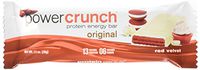 Power Crunch Protein Energy Bar, Red Velvet, 12 Count