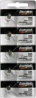 Energizer Batteries 335 (SR512SW) Silver Oxide Watch Battery. On Tear Strip (Pack of 5)