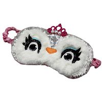 HXINFU Owl Sleep Mask For Kids Cute Light Cover Sleeping Mask Eye Blindfold