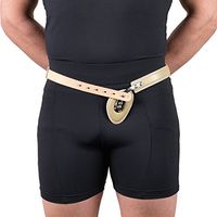 Hernia Truss, Single Spring, Inguinal Pad Compression, 34 inch Hip (Right)