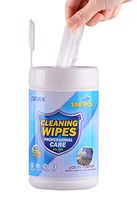 100 Pcs Disinfectant Wipes Portable Alcohol Wet Wipes Antiseptic Cleaning Wipes for Phone, Toys, Home, Office (1 Pack)