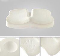 MQYH Shape Seat Cushion, Coccyx Seat Cushion Memory Foam For Lower Back Pain, Tailbone Injury, Sciatica, Hemorrhoid, Pelvic Pain Relief - For Office Chairs, Recliner, Wheelchair, Car Seat , C