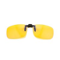 Gudzws Clip on Anti Blue Light Filter Glasses UV Blocking Anti Eye Strain Unisex