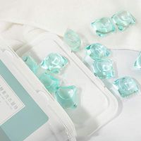 AGUIguo Laundry Pods in-Wash Scent Beads Super Concentrated Laundry Beads Mint Green Washer Ball (24 Pcs)