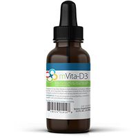 New Premium Vitamin D3 with K2 Liquid Drops – Includes Organic Aloe Vera, Goji for Absorption – Supports Immune & Bone Health – 4,833 IU of D3 & 63mcg of K2 MK7 Per Serving