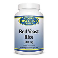 Vitamin Discount Center Red Yeast Rice 600 mg, 120 Vegetarian Capsules