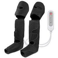 Leg Air Massager For Circulation Sequential Compression Wraps, Massage Boots Machine, Thigh And Calf Massager With Knee Heating, Foot And Calf Massage With Handheld Controller, Foot Massager Leg Wraps