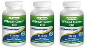 Best Naturals Wheat Germ Oil 1130 mg 120 Softgels (Pack of 3)