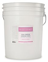 BIOTONE Dual-Purpose Massage Creme - 5 Gallon Bucket