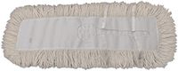 36" Dust Mops | White Closed- Loop Industrial Style - 6 Pack