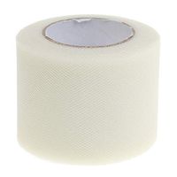 25Yd Tutu Tulle Fabric Spool Rolls Gifts Sewing Gift Wrapping Bows Wedding Decor |Color - Beige|