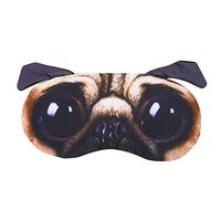 Creative Sleep Mask for Women Men Adults, Funny Blackout Eye Mask for Sleeping, Travel Home Deep Sleeping Blindfolds with Adjustable Stretched Strap Novelty Animal Eyes Sleeping Mask Eye Light Cover
