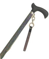 Jacqueline Kent Rhinestone Sugar Cane Purple Multi