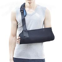 Healifty Arm Sling Shoulder Immobilizer Adjustable Medical Sling Wrist Elbow Forearm Support for Broken Fractured Bones for Adult Kids - Size S