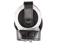 Aker Leather Products Bikini Handcuff Case, Hinged 603 Bikini Handcuff Case, Hinged, Black