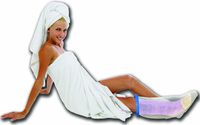 Aqua Armor Cast & Bandage Protector Adult Short Leg
