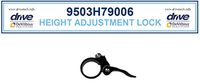 Replacement Parts for Drive 790 Knee Walkers - All Parts Sold Separately - 5.Handle Bar Adj. Lock - 3H Serial #'s