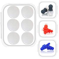 Sleeping earplugs, Sleep Ear Plugs Noise Cancelling for Sleeping Moldable Sound Blocking Reusable Silicone Reduction Earplugs for Snoring, Concerts, Shooting, Airplanes, Musicians