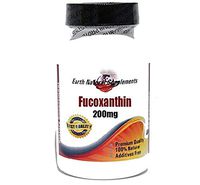 Fucoxanthin 200mg * 200 Capsules 100% Natural - by EarhNaturalSupplements