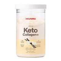 H.V.M.N. Keto Collagen+ Protein Powder: Collagen Supplement with Collagen Peptides & MCT Powder - 100% All Natural Ingredients - Keto Diet Approved - 25 Servings (Vanilla)