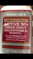 Trader Joe's Active 50+ Once Daily Multivitamin & Mineral