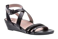 Irene Metatarsal - Women's Wedge Sandals in Black Size: 11