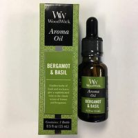 WoodWick Bergamot Basil Aroma Fragrance Oils for Ultrasonic Diffusers