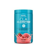 GNC Total Lean CLA + Carnitine - Berry Sorbet, 60 Servings, Improves Body Composition and Fuels Muscle Recovery
