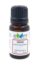 Clove Essential Oil 100% Pure Concentrate, Undiluted, Unadulterated, Natural, Therapeutic Premium Grade. Homeopathic, Topical, Aromatherapy & Diffuser Safe. 10 ml Bottle Dropper Insert
