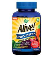 Nature's Way Alive! Men's Energy - 60 Soft Jells - 6 Pack