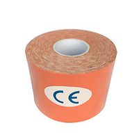AlexGT Kinesiology Tape - Best Waterproof Uncut Muscle Support Tape for Sports with Latest Taping Techniques - 2.5cm x 5m Roll