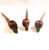 IECAP LLC Tobacco Pipe (Ironwood, 8 Inches) - Handmade Palofierro Wood Root Pipe.