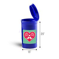 Valentine's Day First Aid Case Pill Container ID 7168B