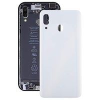 JUNXI Phone case Phone Cover Battery Back Cover for Galaxy A30 SM-A305F/DS, A305FN/DS, A305G/DS, A305GN/DS(Black) Highly Recommended (Color : White)