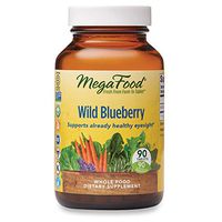 MegaFood, Wild Blueberry, Supports Healthy Eyesight, Chewable Whole Food Supplement, Gluten Free, Vegan, 90 Tablets (90 Servings) (FFP)