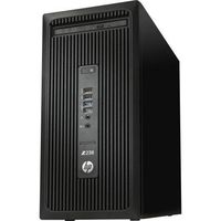 HP 2TG25UT#ABA Workstation Z238, Mini Tower, 8 GB Ram, 1 Tb HDD, Intel HD Graphics, Black