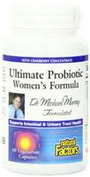 Natural Factors Ultimate Probiotic Women's Formula Veg-Capsules, 60-Count