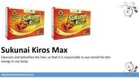 Sukunai Kiros Max 2 Packs the Original From Mexico Lose Weigth Now by Sukunai Kiros Max