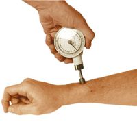 Baseline Dolorimeter with Circular Probe, Pound Sensitivity