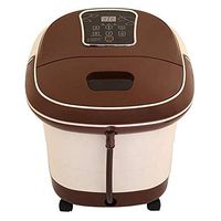 Foot Spa Massager, LED Bubbles Digital Motorized Foot Bath Massager with 4 Tai Ji Rollers