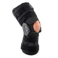 Breg RoadRunner Neoprene Soft Knee Brace w/ Adjustable Horseshoe, Open Back, Pull-on (X-Small)