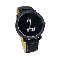 Mens Watches,Fxbar Fashion Youth Analog Wrist Watch Large Face Bracelet Watches Men Sport Watch(Black)